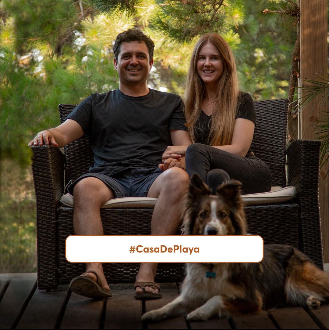 Natalia y Ramiro #CasaDePlaya Brava